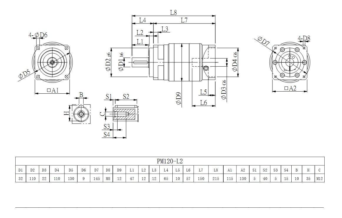 PVF120_L2系列圖紙